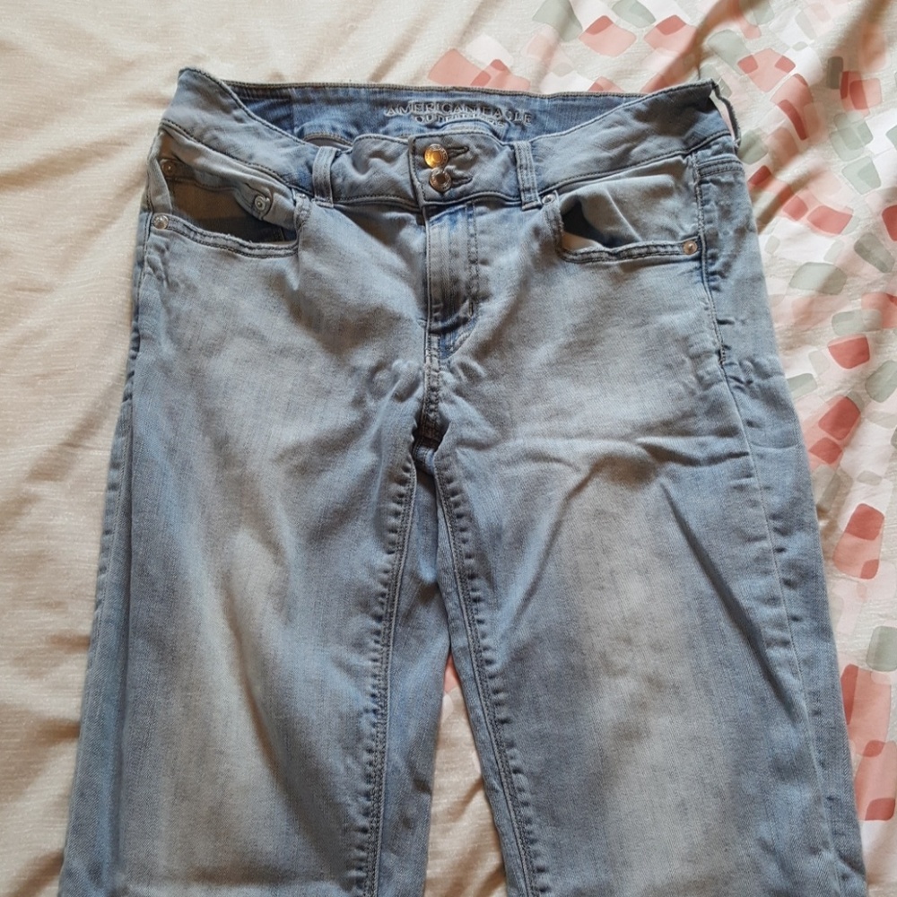 American Eagle Artist Flare Size 12 long Jeans